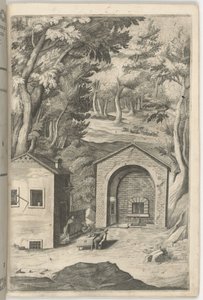 Quelle des heiligen Franziskus (Fonte di San Francesco) [Tafel B]