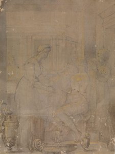 Das Bad der Bathseba von Jacopo Ligozzi