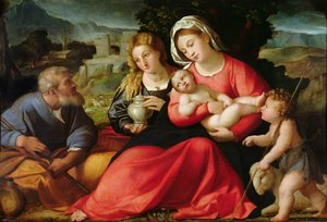 Die Heilige Familie, ca. 1508-12