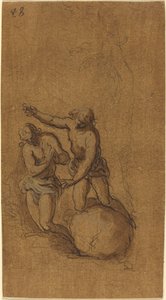 Die Taufe Christi von Jacopo Palma il Giovane