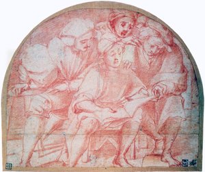Vier Höflinge, ca. 1514-1557