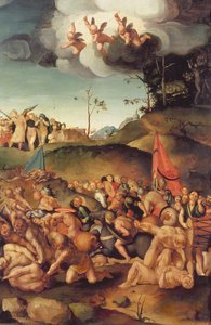 Das Martyrium der Zehntausend, 1529-30 von Jacopo Pontormo