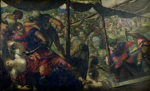 Schlacht zwischen Türken und Christen, ca. 1588-89