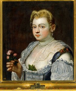 Porträt einer unbekannten Dame von Jacopo Robusti Tintoretto