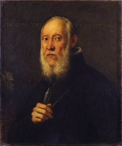 Porträt des Bildhauers Jacopo Sansovino, 1486-1570