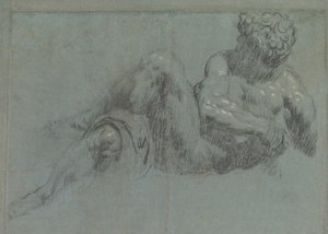 Studie nach Michelangelos Giorno, ca. 1550-55