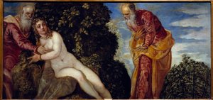 Susanna und die Ältesten von Jacopo Robusti Tintoretto