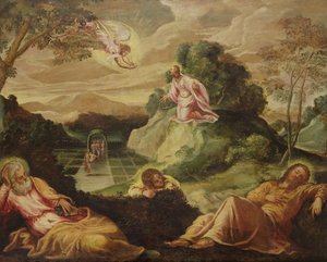 Die Agonie im Garten von Jacopo Robusti Tintoretto