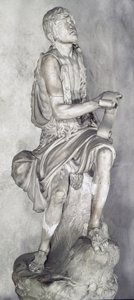 Johannes der Täufer (Marmorskulptur) von Jacopo Sansovino