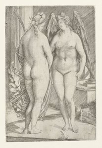 Allegorie mit Victoria und Ruhm