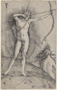 Apollo und Diana, ca. 1503-1504 von Jacopo de Barbari