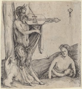 Satyrfamilie, ca. 1503-1504