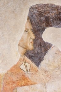 Porträt von Dante Alighieri (Fresko)