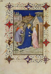 MS 11060-11061 Stunden von Notre Dame: Laudes, Die Heimsuchung, aus den 