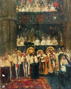 Die Krönung von George V.