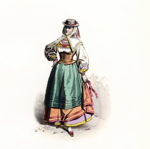 Frau aus Salamanca, Spanien