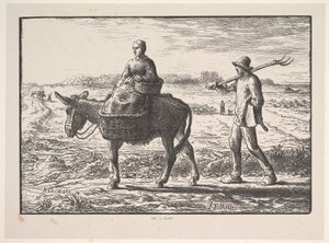 Morgen, aus der Serie Vier Tageszeiten von Jacques Adrien Lavieille