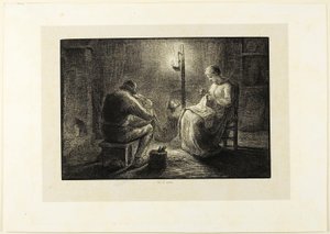 Nacht von Jacques Adrien Lavieille