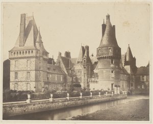 Ansicht des Schlosses von Maintenon