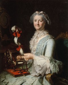 Vermutliches Porträt von Françoise-Marie Pouget, zweite Frau von Chardin
