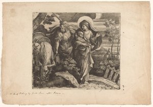 Flucht nach Ägypten von Jacques Antoine Friquet de Vauroze