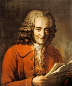 Francois Marie Arouet, genannt Voltaire, französischer Schriftsteller und Philosoph (Lithographie)