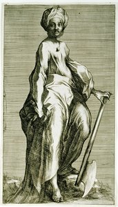 Heiliger Matthias, ca. 1600-1616 von Jacques Bellange