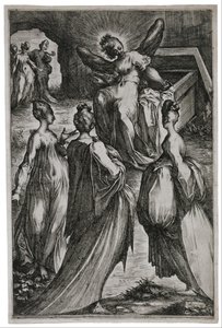 Die Heiligen Frauen am Grab von Jacques Bellange