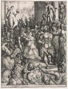 Das Martyrium der Heiligen Lucia von Jacques Bellange