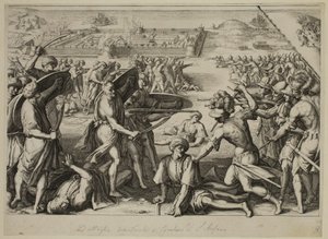 Angriff auf die starken Vorposten von Bone