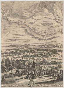 Ausschnitt aus "Die Schlacht von Breda" von Jacques Callot