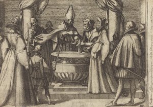 Taufe des Prinzen von Spanien [verso]