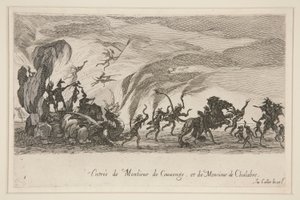 Kampf an der Barriere, Eintritt von Monsieur de Couvonge und Monsieur de Chalabre