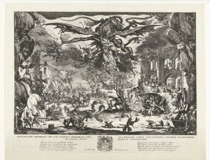 Die Versuchung des Heiligen Antonius von Jacques Callot