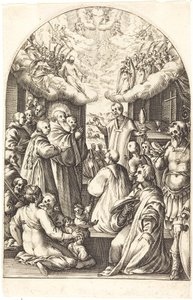 Tod des heiligen Benedikt