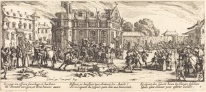 Zerstörung eines Klosters