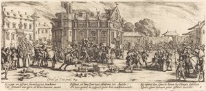 Zerstörung eines Klosters