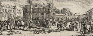 Zerstörung eines Klosters, 1633
