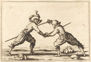 Duell mit Schwertern, ca. 1622