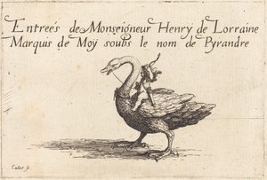 Einzug von Monseigneur Henry de Lorraine, Marquis de Moy, unter dem Namen Pirandre von Jacques Callot