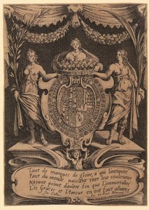 Frontispiz, Blatt 1 der Folge "Das Turnier" von Jacques Callot
