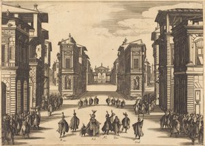 Il Solimano, Akt IV von Jacques Callot