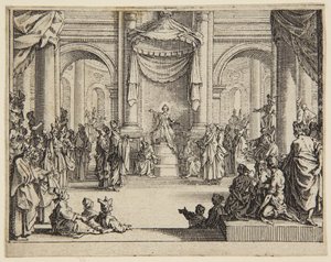 Jesuskind unter den Doktoren von Jacques Callot