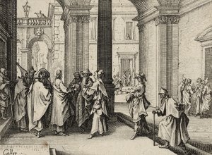 Jesus und die Gesetzeslehrer, 1635