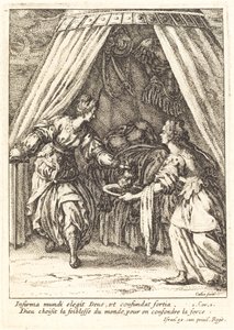 Judith mit dem Kopf des Holofernes von Jacques Callot