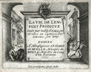 Das Leben des verlorenen Sohnes von Jacques Callot