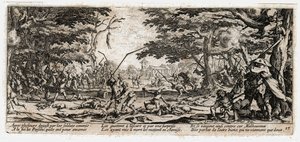 Die Elend und Leiden des Krieges von Jacques Callot