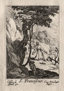 Die Büßer: Heiliger Franziskus von Jacques Callot
