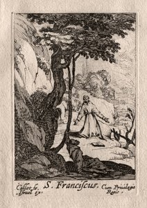 Die Büßer: Heiliger Franziskus von Jacques Callot