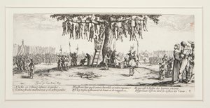 Die großen Elenden des Krieges: Nr. 11 - Der Galgen